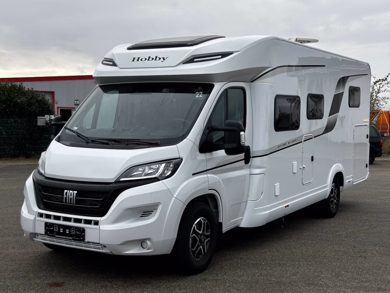 Hobby Optima De Luxe T 70 GE AHK 9G Navi Sat+Tv Solar