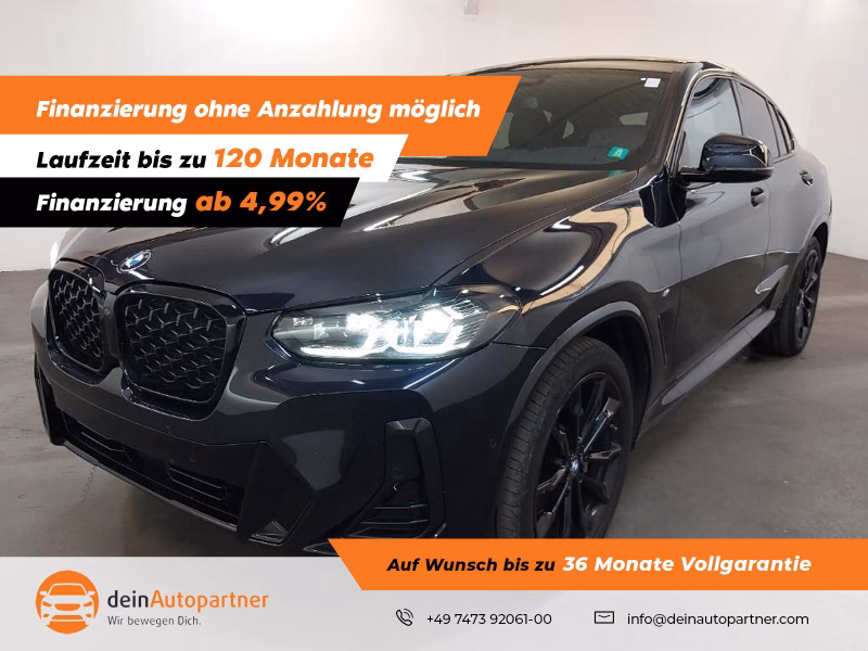 BMW X4 xDrive 30 d M Sport LED/LEDER/AHK/STHZ/ACC/RFK/VIRTUAL COCKPIT