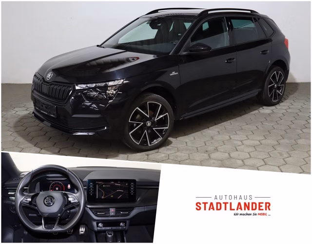 Skoda Kamiq Monte Carlo 1.5 LED SMARTLINK CAM SHZ Used vehicle for sale | First registration 03/2021 | Price 19.490 €