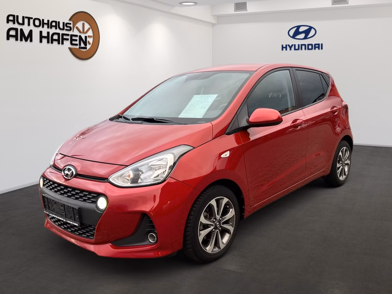 Hyundai i10 YES! Plus Navigation, Allwetterreifen, Checkheft