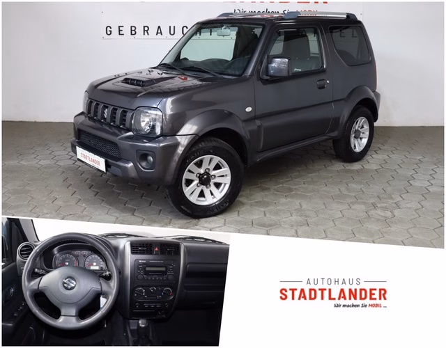 Suzuki Jimny Club Lim. 1.3 4WD LEDER KLIMA 1. HAND Gebrauchtwagen Kaufen | EZ 08/2014 | Preis 14.750 €