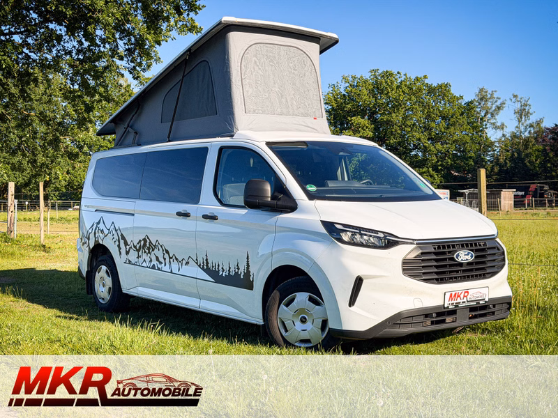 Ford Transit Custom L2 Camper WoMo Caravan Aufstelldach Klima Küche V710