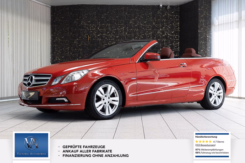 Mercedes-Benz E 350 CDI Cabrio BiXen Leder Airscarf Kamera Comand