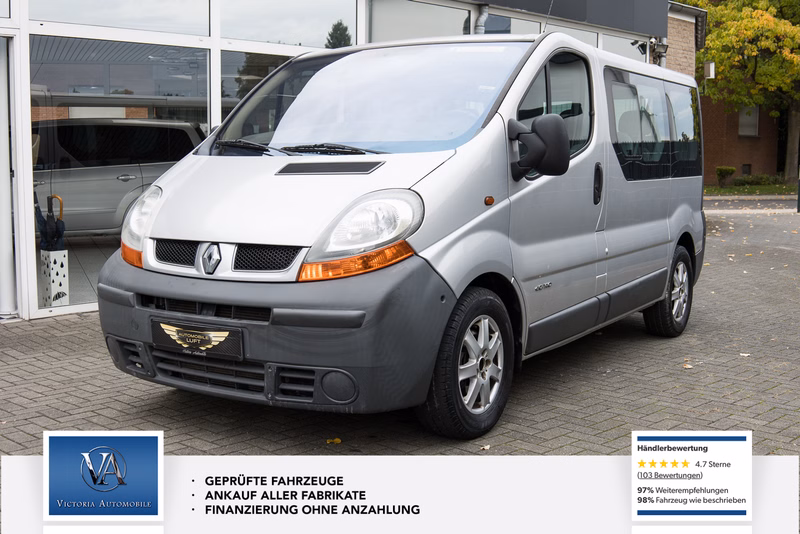 Renault Trafic Combi L1H1 2,7t verglast 8 Sitze Klima