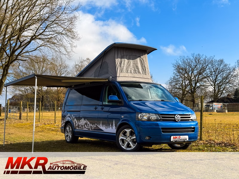Volkswagen T5 Lang 4M Camper WoMo Aufstelldach TOP Ausstattung