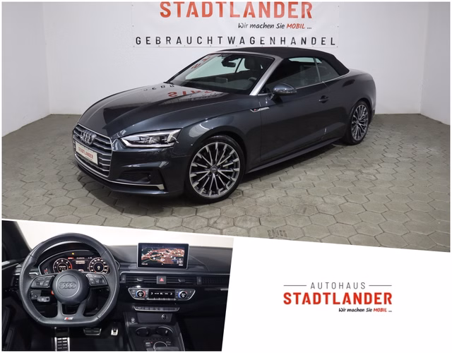 Audi A5 Cabriolet quattro sport Used vehicle for sale | First registration 11/2017 | Price 34.500 €