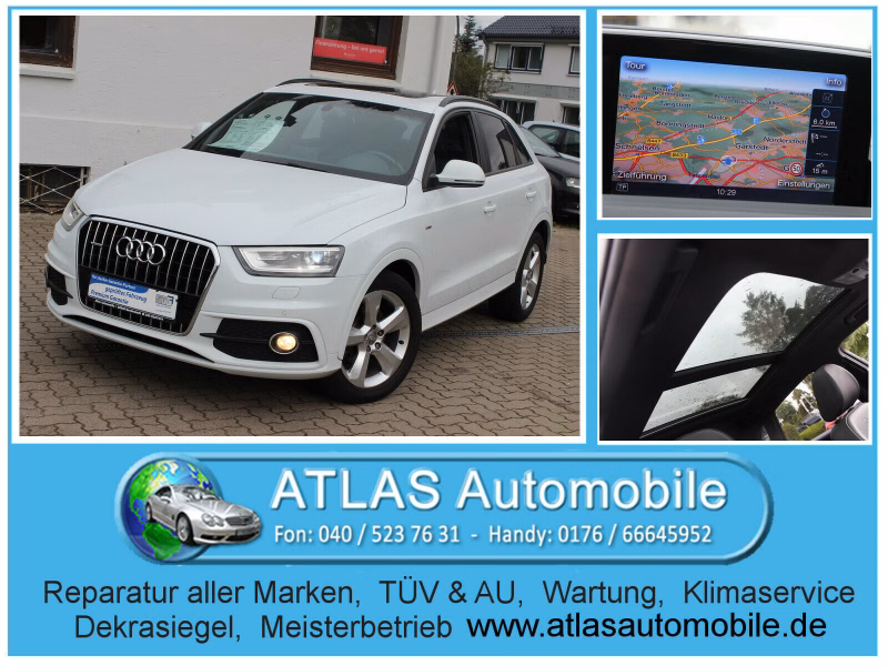 Audi Q3 2.0 TFSI quattro S Line+Leder+NAVI+PANO+1.Hd
