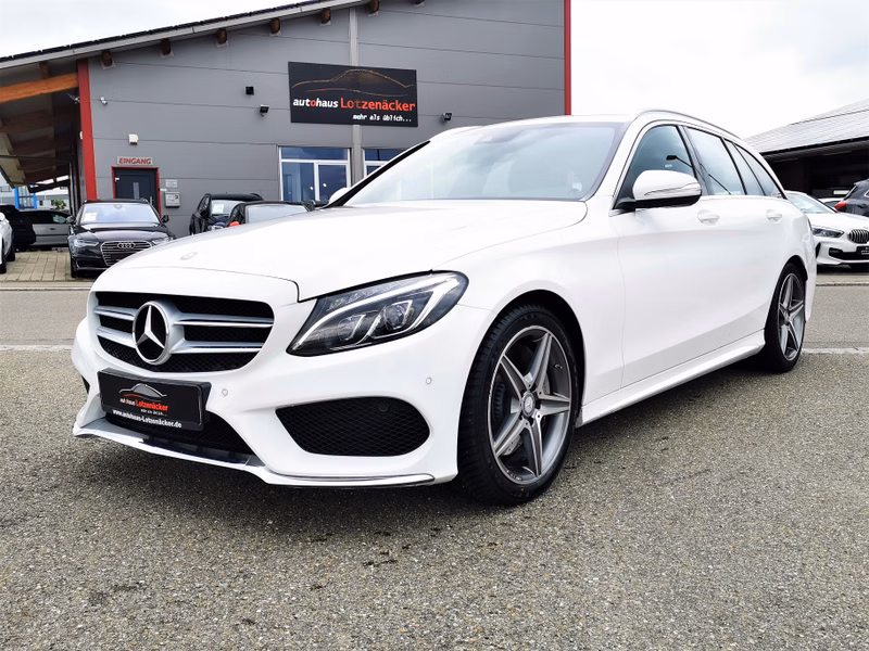 Mercedes-Benz C 250 d T AMG-Line BlueTEC LED|BURMESTER|TEMP|LEDER
