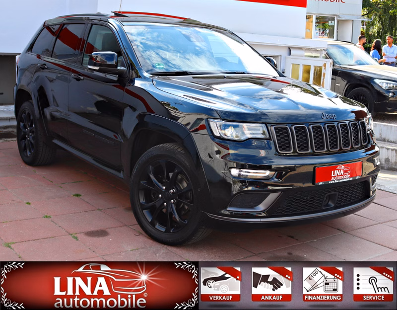 Jeep Grand Cherokee S 3.0 V6 Black-Edition Panora ACC
