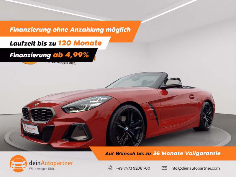 BMW Z4 M40 i M Sport Leder LED Navi RFK