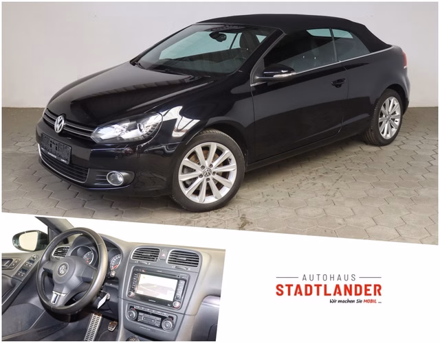 Volkswagen Golf VI Cabriolet 1.4 TSI XEN NAVI PDC SHZ Gebrauchtwagen Kaufen | EZ 12/2011 | Preis 7.490 €