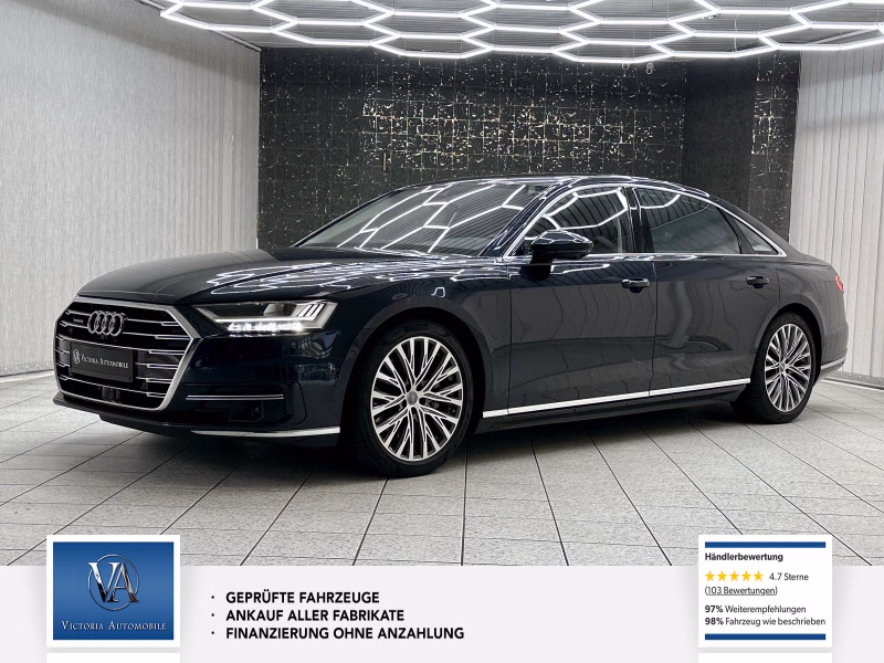 Audi A8 55 TFSI L quattro 1 Hand Spurwechselassistent Standheizung Matrix-LED E. Heckrollo