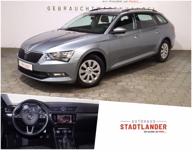 Skoda Superb Combi Active Aktionspreis bis zum 05.04! 2.0 TDI NAVI CARPLAY KLIMA Used vehicle for sale | First registration 06/2019 | Price 14.350 €