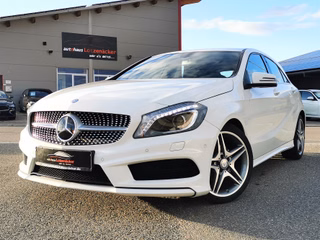 Mercedes-Benz A 180 BlueEfficiency AMG LINE BI-XEN|TEMP|SHZ|LEDER Used vehicle for sale | First registration 05/2015 | Price 16.990 €