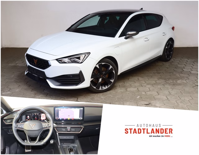 CUPRA Leon e-Hybrid 1.4 TSI NAVI PANO ACC 1.HAND Used vehicle for sale | First registration 11/2022 | Price 22.990 €