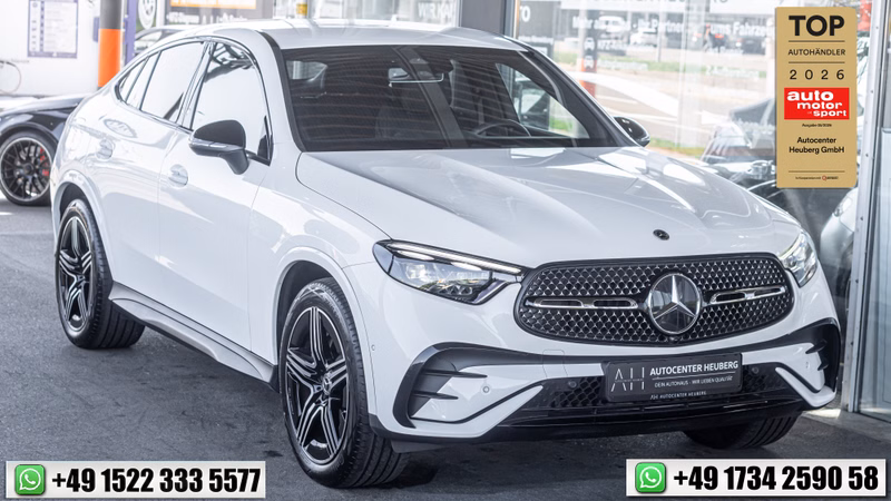 Mercedes-Benz GLC 220 d 4MATIC AMG COUPE ACC KAM SPUR BURMEST