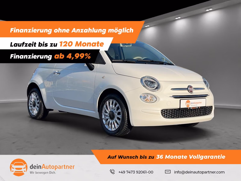 Fiat 500 Lounge M.Hybr. City / Komf. Pak.
