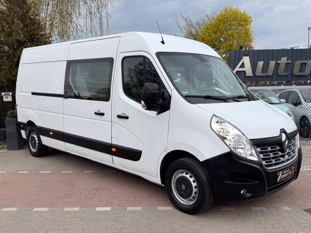 Renault Master III Doka*Kasten*L3H2*7Sitze*Nav*Temp*AHK* - bilder 1