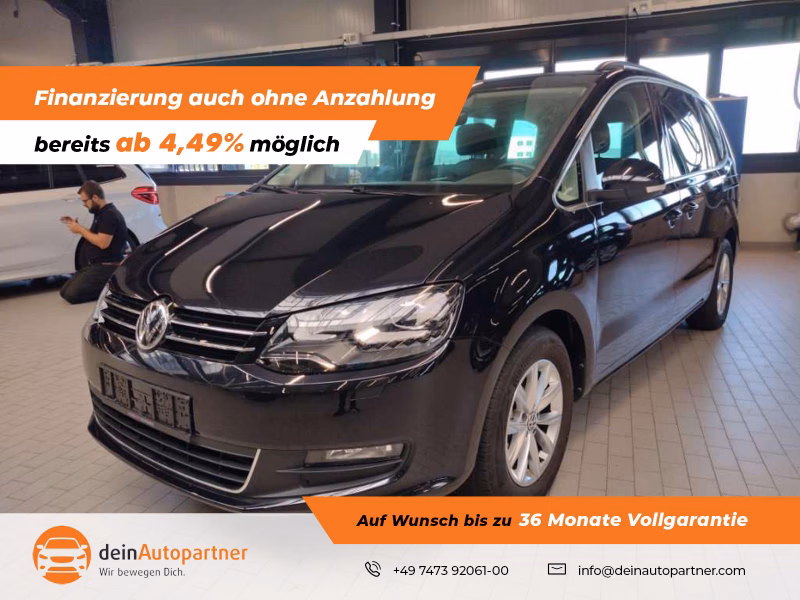 Volkswagen Sharan 1.4 TSI 7 Sitze Navi StandHzg. Pano AHK ACC