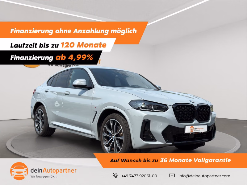 BMW X4 xDrive 30 d M Sport/ACC/AHK/EDC+VDC/RFK/