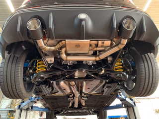 NPRS3EX Focus RS MK 3 EGO-X Auspuffanlage mit el. Klappensteuerung 