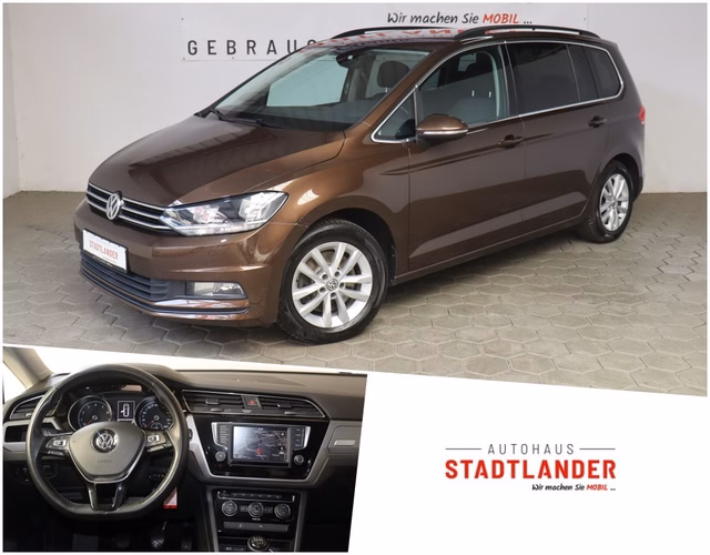 Volkswagen Touran Comfortline 1.2 TSI 7-SITZE SHZ GRA Used vehicle for sale | First registration 08/2016 | Price 14.990 €