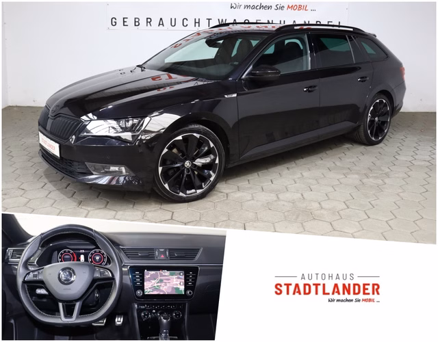 Skoda *AP bis zum 15.04.23* Superb SportLine 2.0 TDI DSG / ACC / Canton Used vehicle for sale | First registration 02/2019 | Price 25.350 €