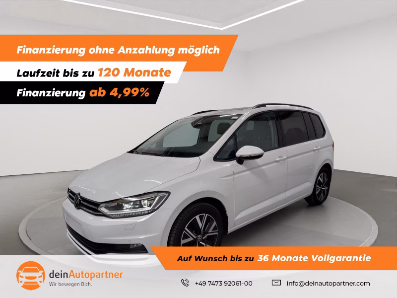 Volkswagen Touran Comfortline BMT/Start-Stopp  Comf. 1,5 TSI 7 SITZE/PANO/AHK/RFK/