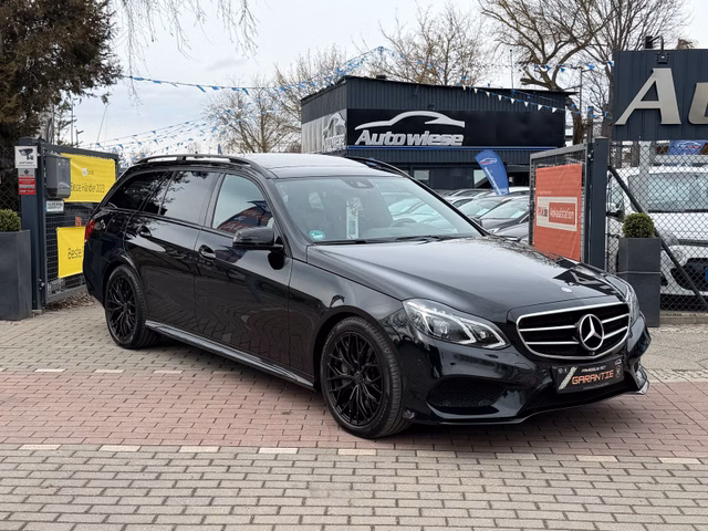 Mercedes-Benz E 350CDI 4Matic AMG*Pano*Leder*ILS*AHK*360° - bilder 1