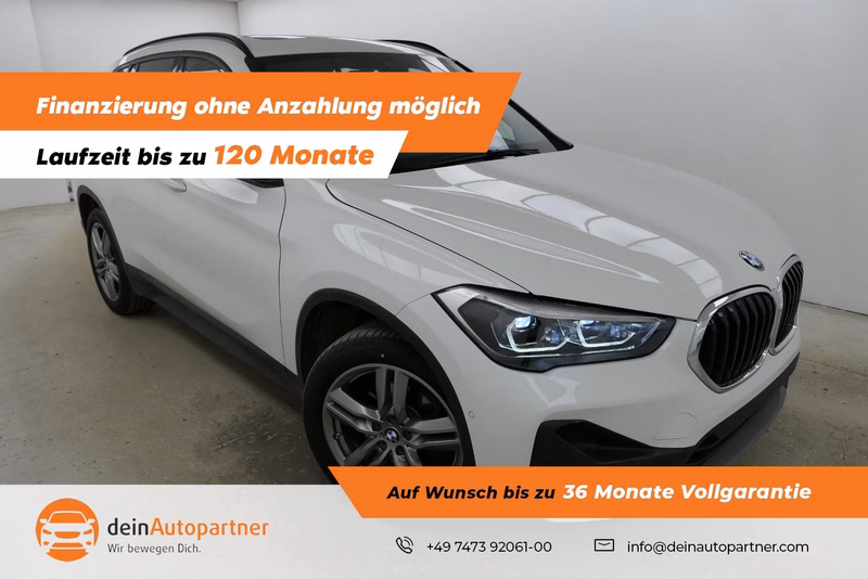 BMW X1 18 d Pano Dach Leder Navi LED