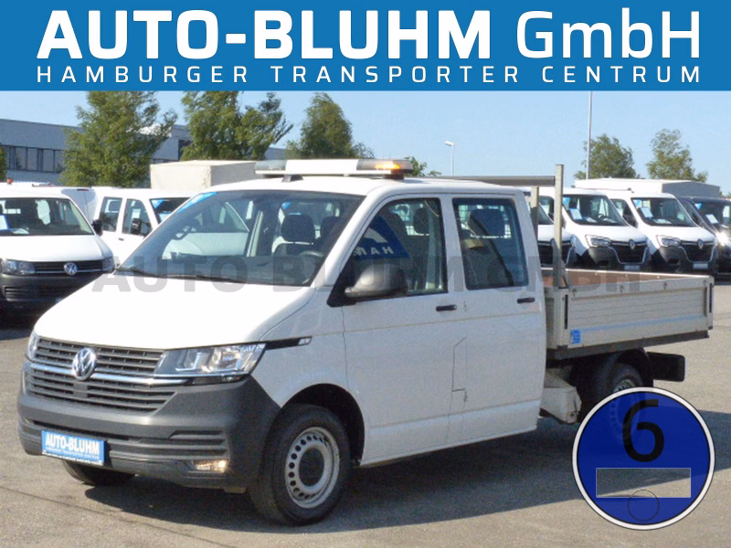 Volkswagen T6.1 TDI-SCR Doka + AC Navi Warnlichtbalken AHK