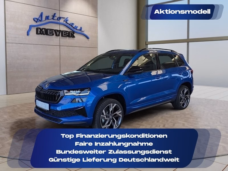 Skoda Karoq Sportline 1,5TSI DSG 4*J.Gar/Pano/aAHK/Matrix/Navi    **