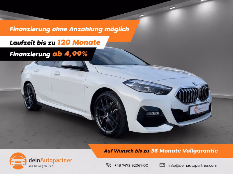 BMW 218 i GC M Sport SHADOW LINE/LED/LEDER/ACC