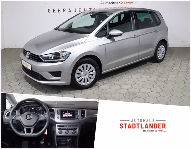 Volkswagen Aktionspreis bis 18.03.2023 Golf Sportsvan VII Trendline 1.2 Klima / Sitzheizung Gebrauchtwagen Kaufen | EZ 08/2015 | Preis 11.990 €
