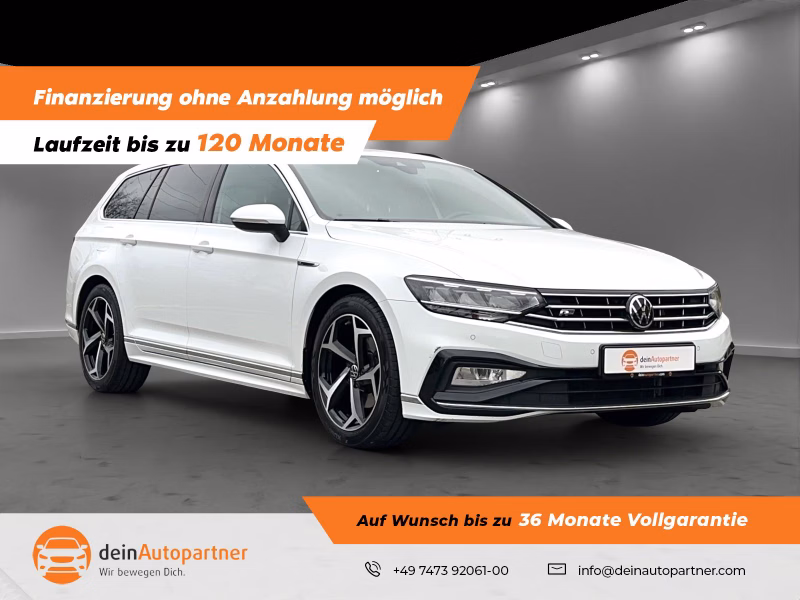 Volkswagen Passat Variant 2.0 TDI R Line Leder Navi AHK Pano
