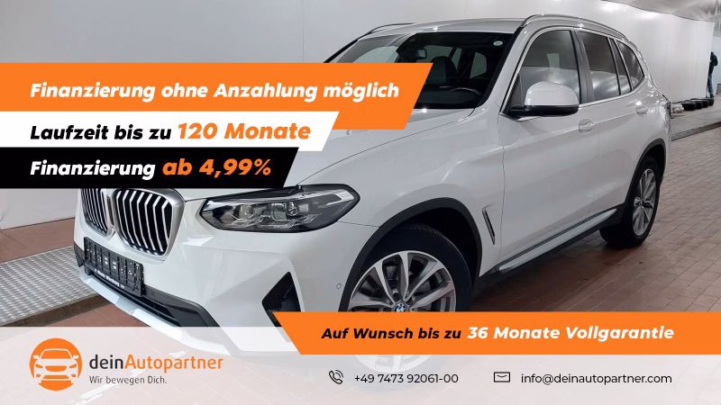 BMW X3 xDrive 20 i Leder LED Navi RFK Connected Package Professional
