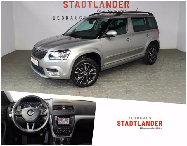 Skoda Yeti 1.4 TSI 4x4 Ambition Panorama,NAVI, AHK Gebrauchtwagen Kaufen | EZ 07/2015 | Preis 16.800 €