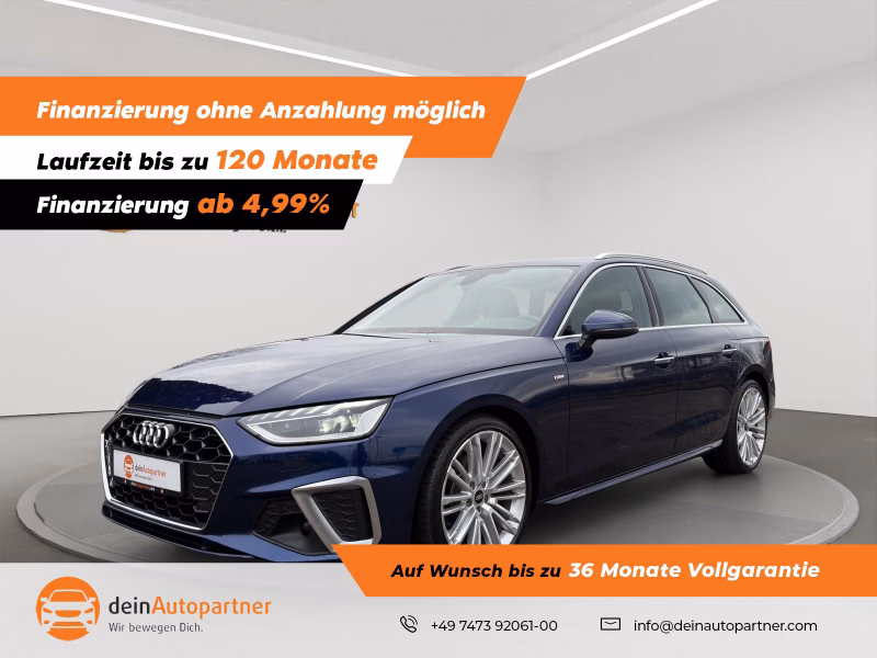 Audi A4 Avant 35 TFSI 2 x S line NAVI/LED/LEDER/19 Zoll/SHZ/PDC