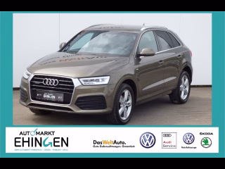 Audi Q3 2.0 TDI quattro S tronic S Line LED AHK Navi EU6 Alcantara