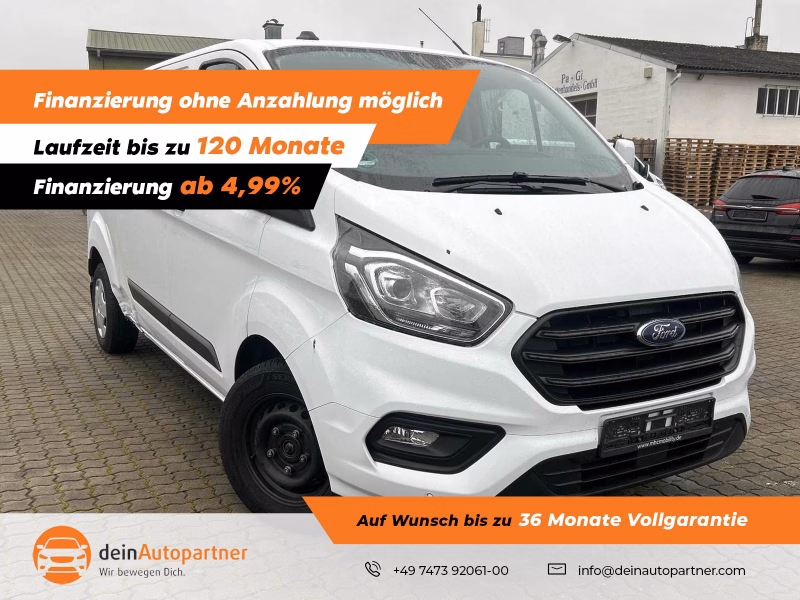 Ford Transit Custom 2,0 TDCI L2 Flügel Türen/Tempomat/Klima