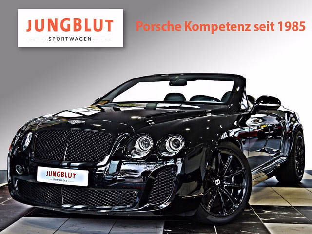 Bentley Continental Supersports von Bentley top gepfl.! Used vehicle for sale | First registration 09/2010