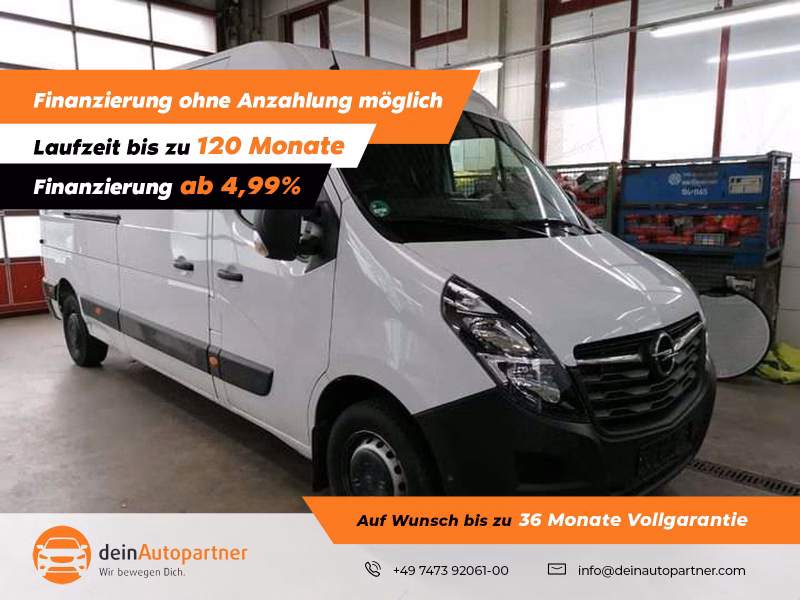 Opel Movano B Kasten/Kombi 2.3 CDTI HKa L3H2 3,5t Navi Rfk
