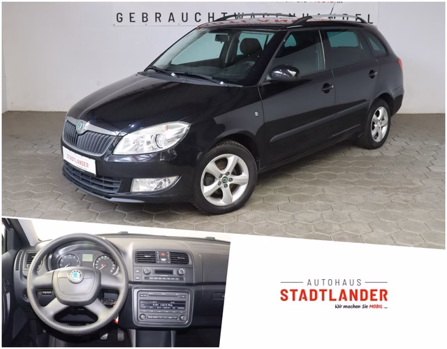 Skoda Fabia Combi Style Edition 1.2 KLIMA SHZ ALU AHK Used vehicle for sale | First registration 09/2010 | Price 6.700 €