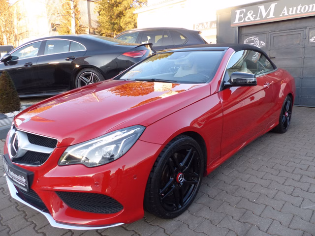 Mercedes-Benz E 400 Cabrio* AMG PAKET*LEDER BEIGE*NAVI*LED* - photo 1