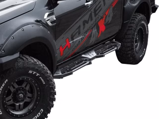 NPRR19TRB Ford Ranger Raptor 2019-2022 - Hamer 4x4 Shadow offroad Trittbretter