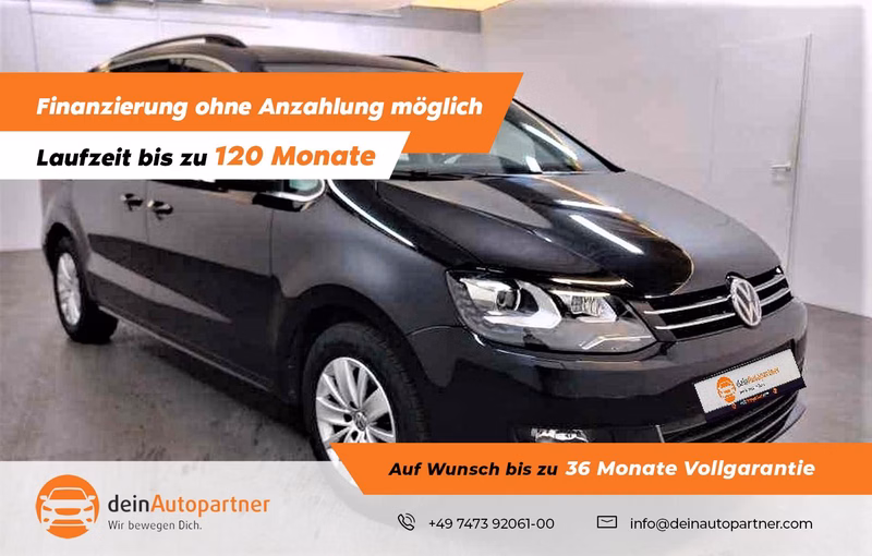 Volkswagen Sharan 1.4 TSI Comf. 7Si. Navi AHK Pano ACC Rfk Easy