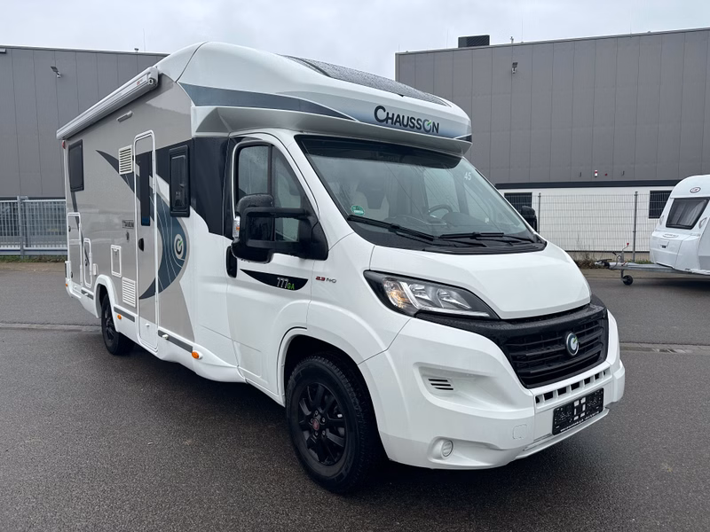 Chausson 777 GA TITANIUM Artic/Connect Klima Sat+TV Luftfederung