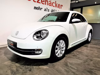 Volkswagen Beetle Design 1.6 TDI 1.HAND|KLIMA|PDC|SHZ|8xALU Used vehicle for sale | First registration 11/2013 | Price 11.990 €