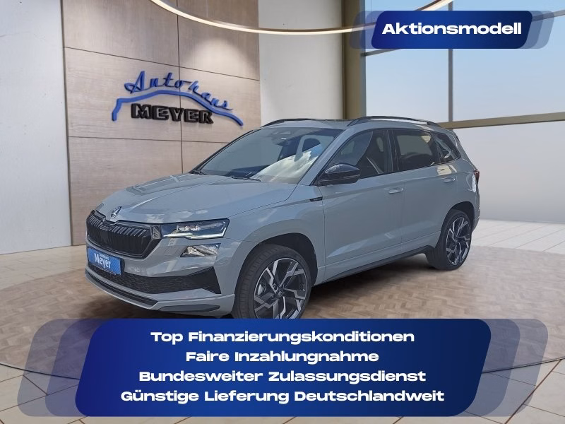Skoda Karoq Sportline 1,5TSI DSG 4*J.Gar/Pano/aAHK/Matrix/Navi    **