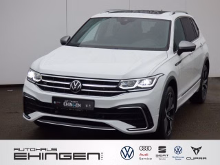 Volkswagen Tiguan Allspace R Line 2.0 TDI DSG 4Motion 7 Sitze Panorama AHK ACC Matrix Navi